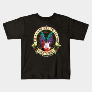 Long Way To Rock N Roll Kids T-Shirt